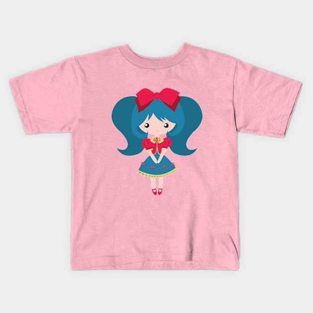 Loli lolita Kids T-Shirt by Namarqueza